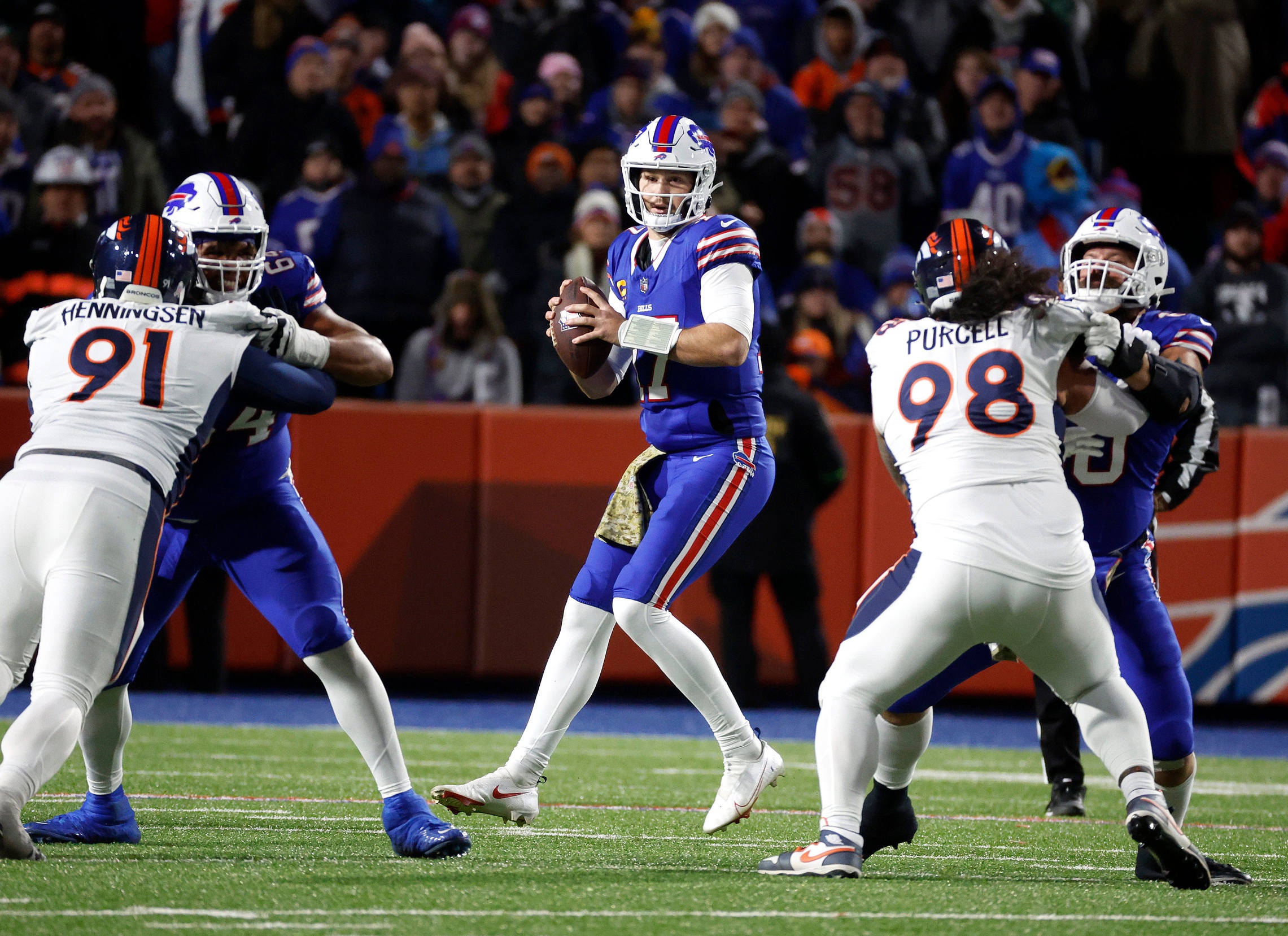 Weekly Las Vegas football contest report Josh Allen Buffalo Bills