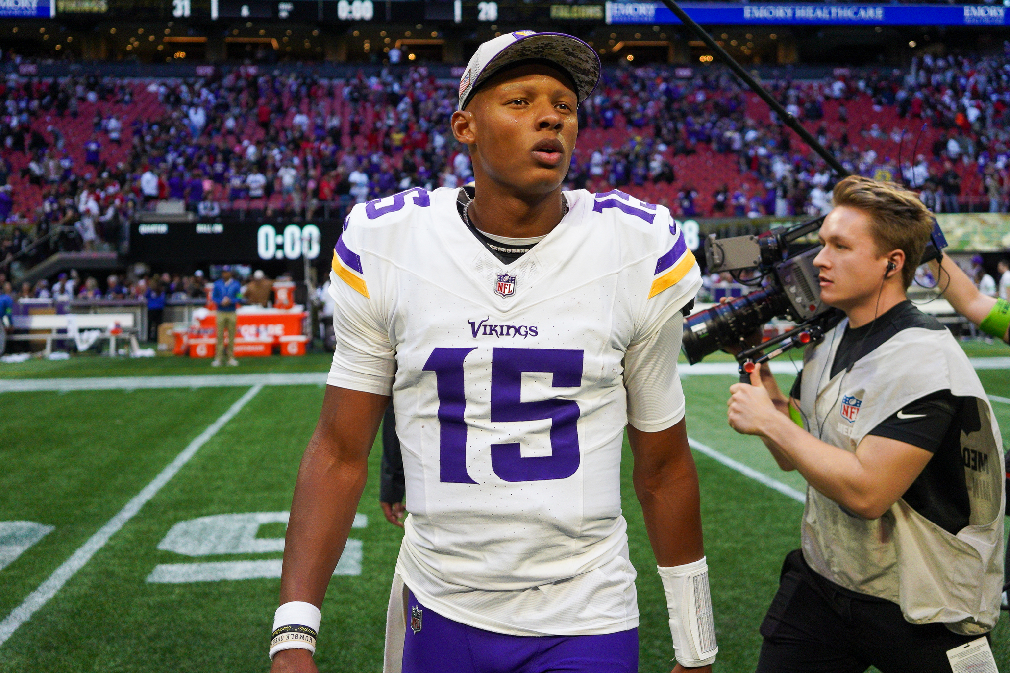 Weekly Las Vegas football contest report Joshua Dobbs Minnesota Vikings