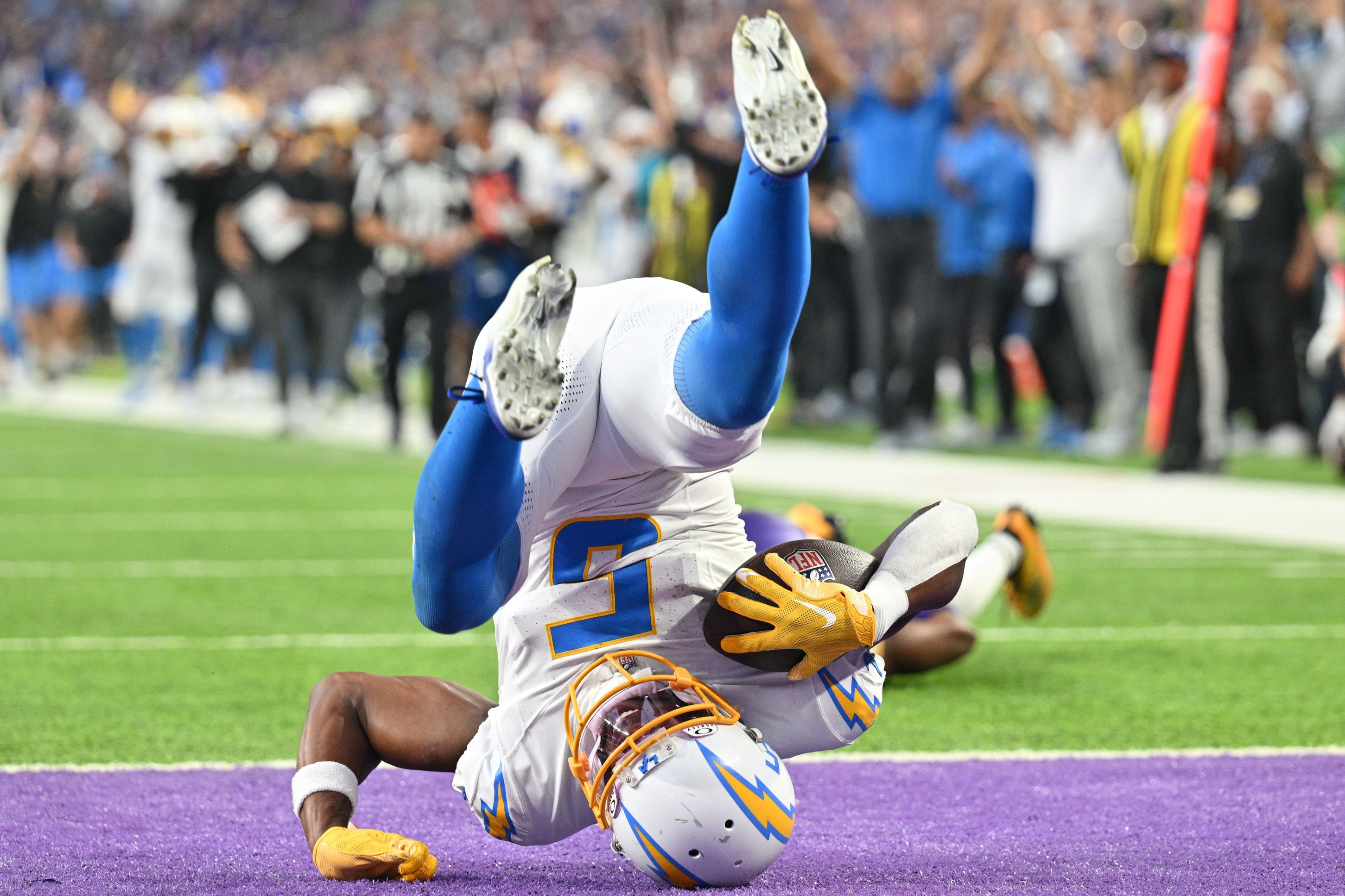 Weekly Las Vegas football contest report Justin Herbert Los Angeles Chargers