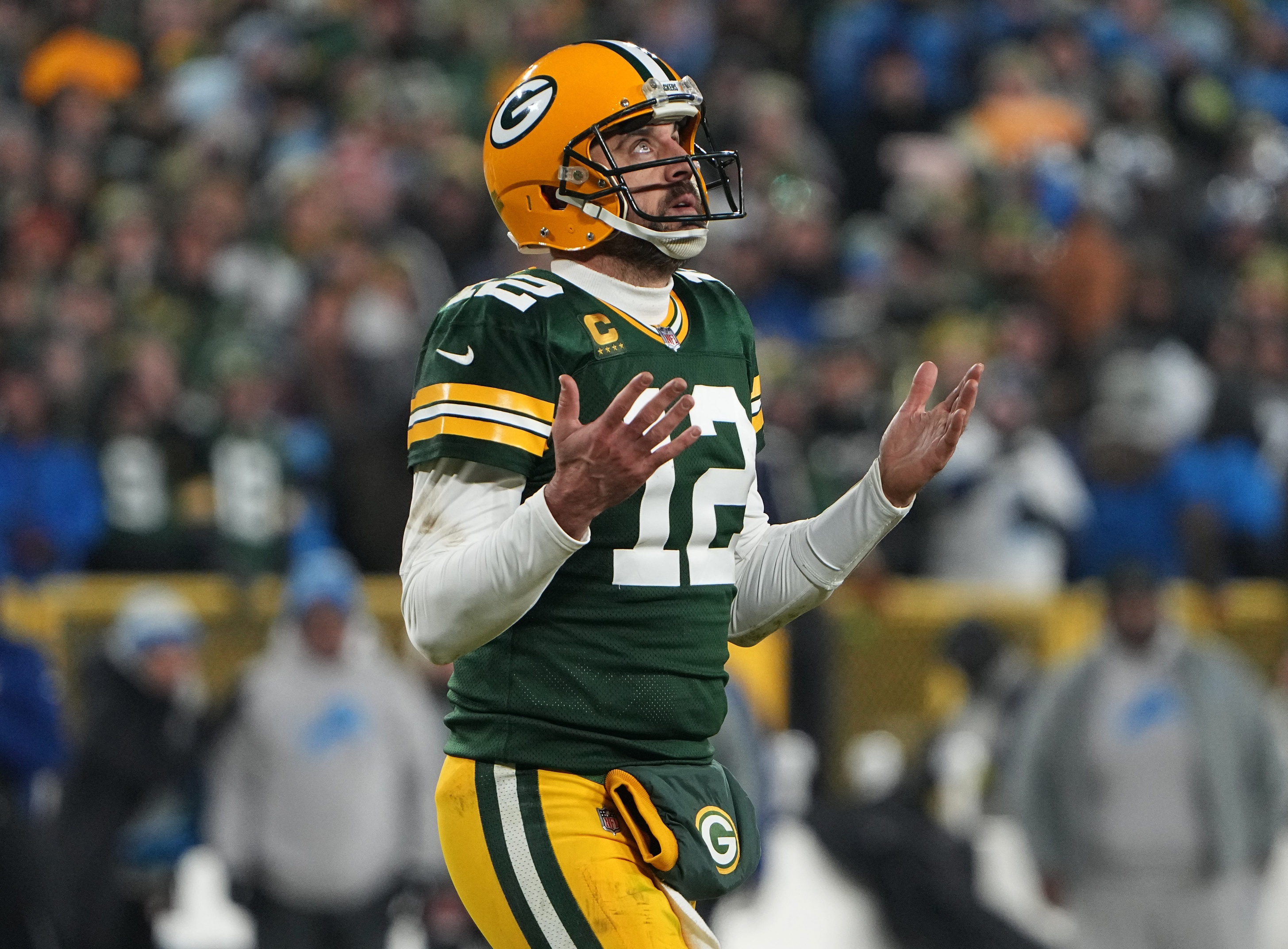 Where will Aaron Rodgers play next season?