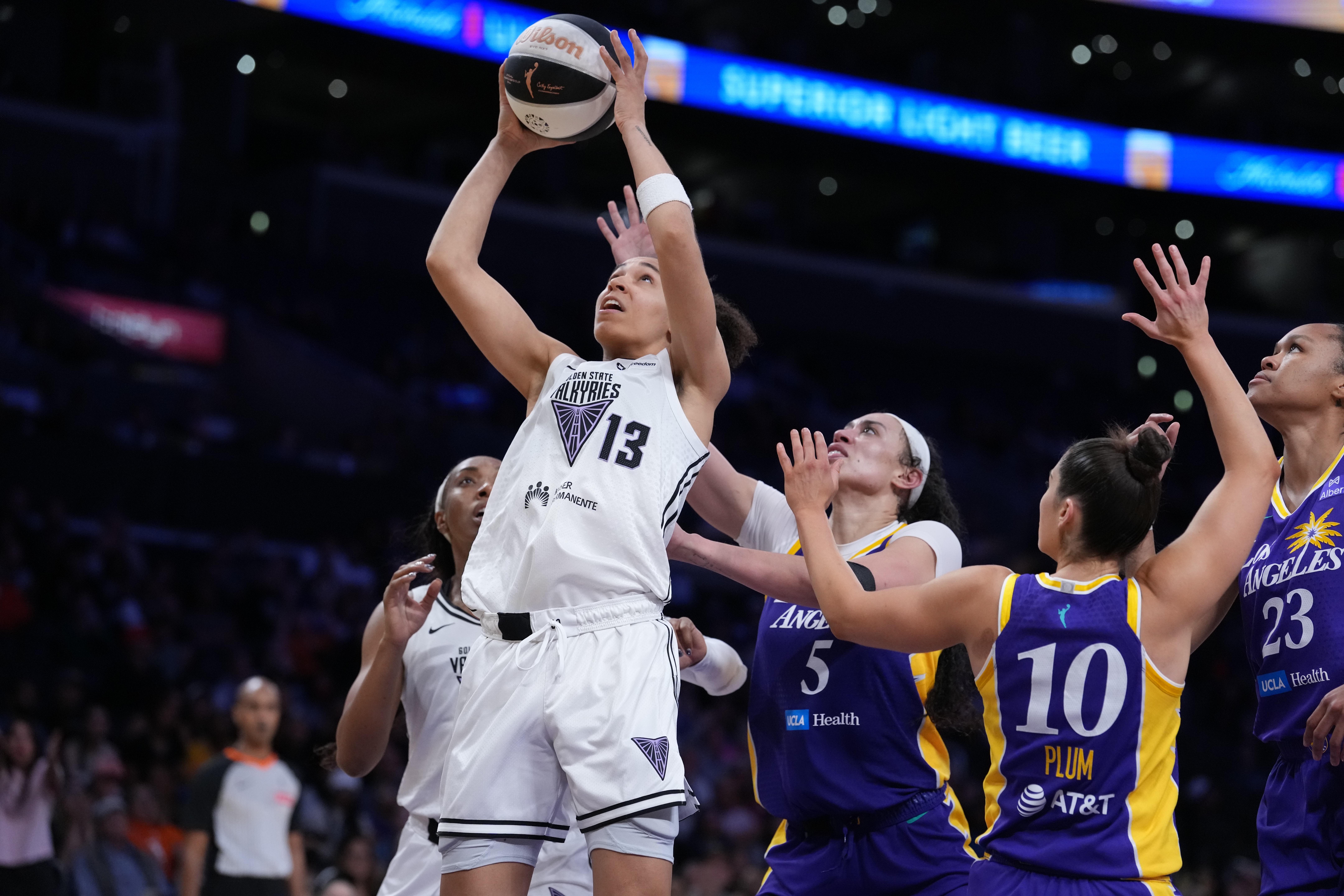 wnba picks Janelle Salaun Golden State Valkyries predictions best bet odds