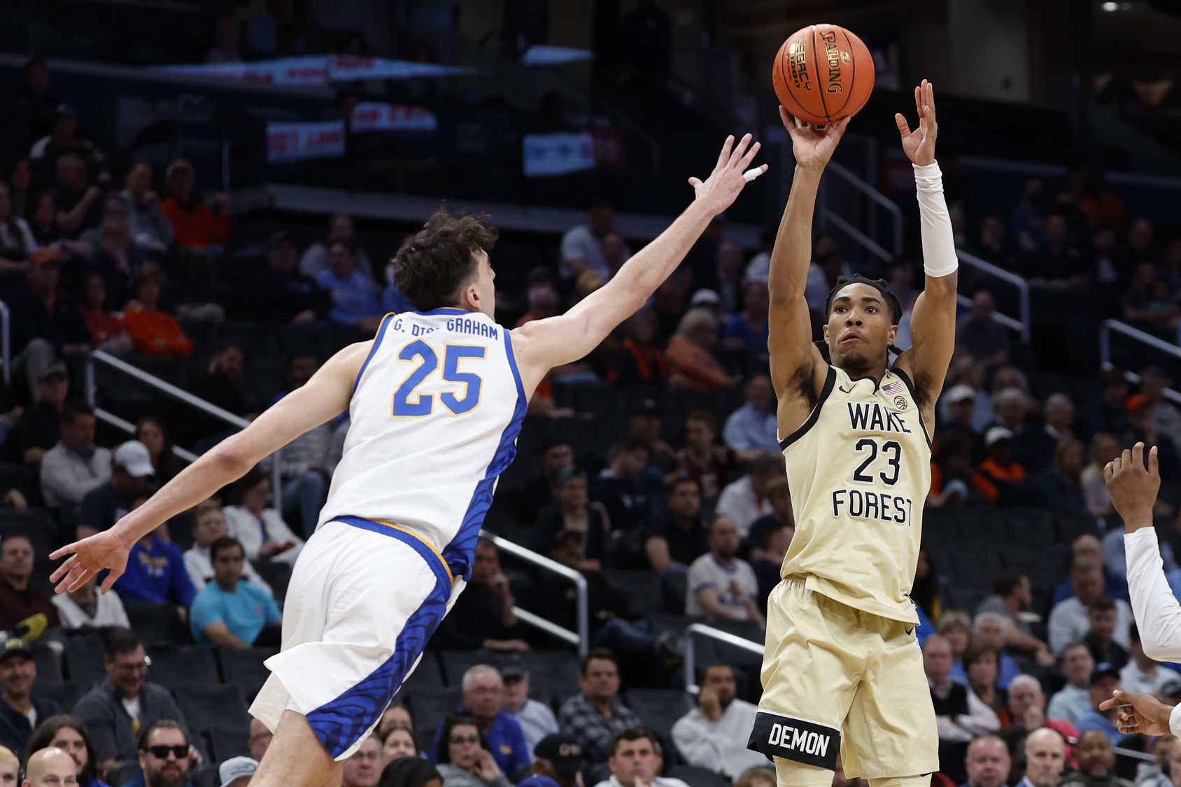 college basketball picks Hunter Sallis Wake Forest Demon Deacons predictions best bet odds