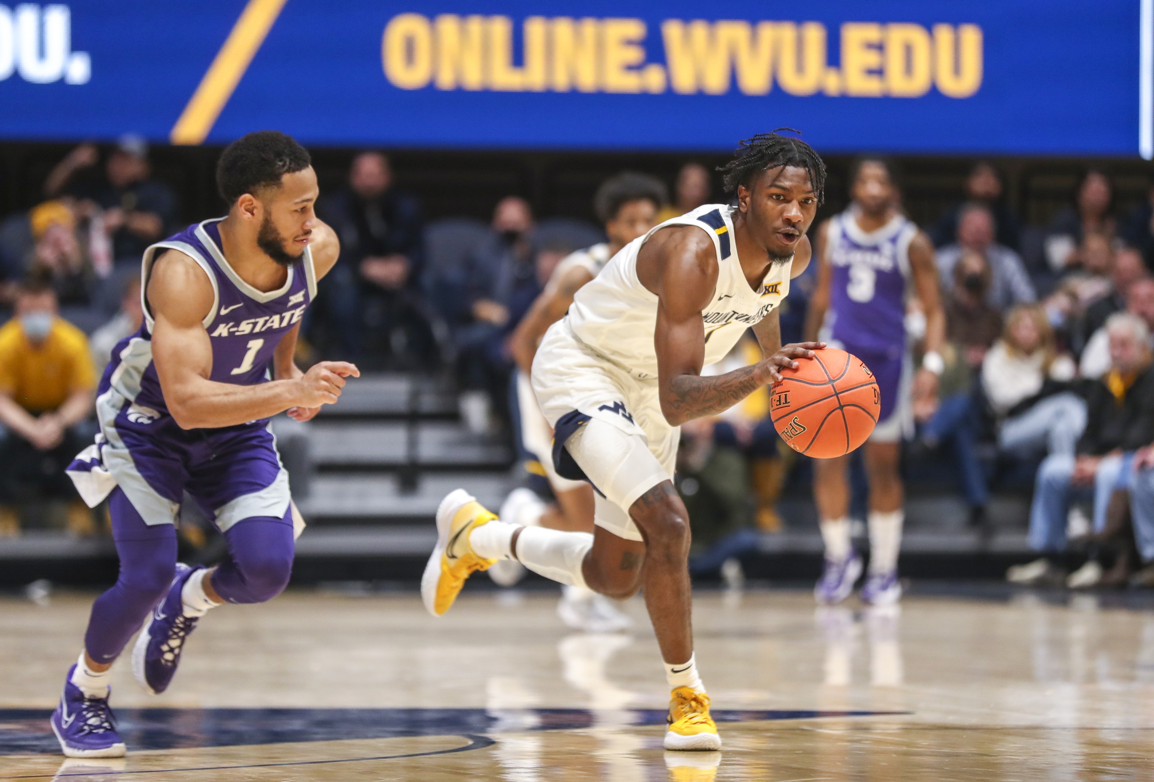college basketball picks Kedrian Johnson West Virginia Mountaineers predictions best bet odds