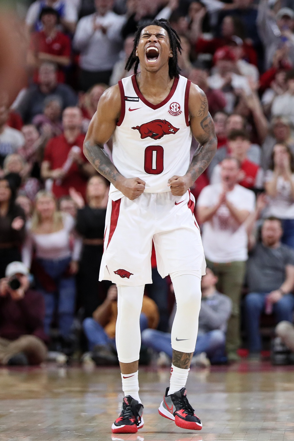 college basketball picks Khalif Battle Arkansas Razorbacks predictions best bet odds