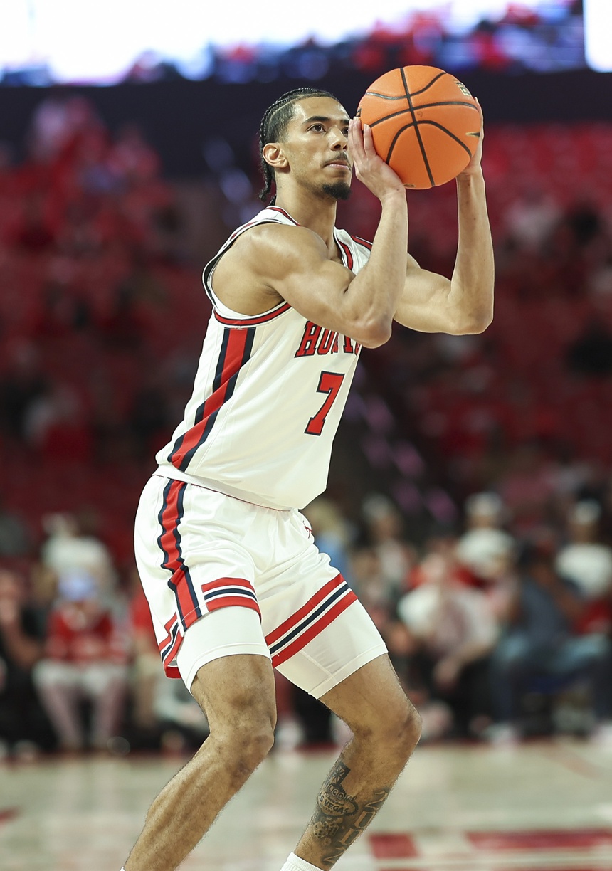 college basketball picks Milos Uzan Houston Cougars predictions best bet odds