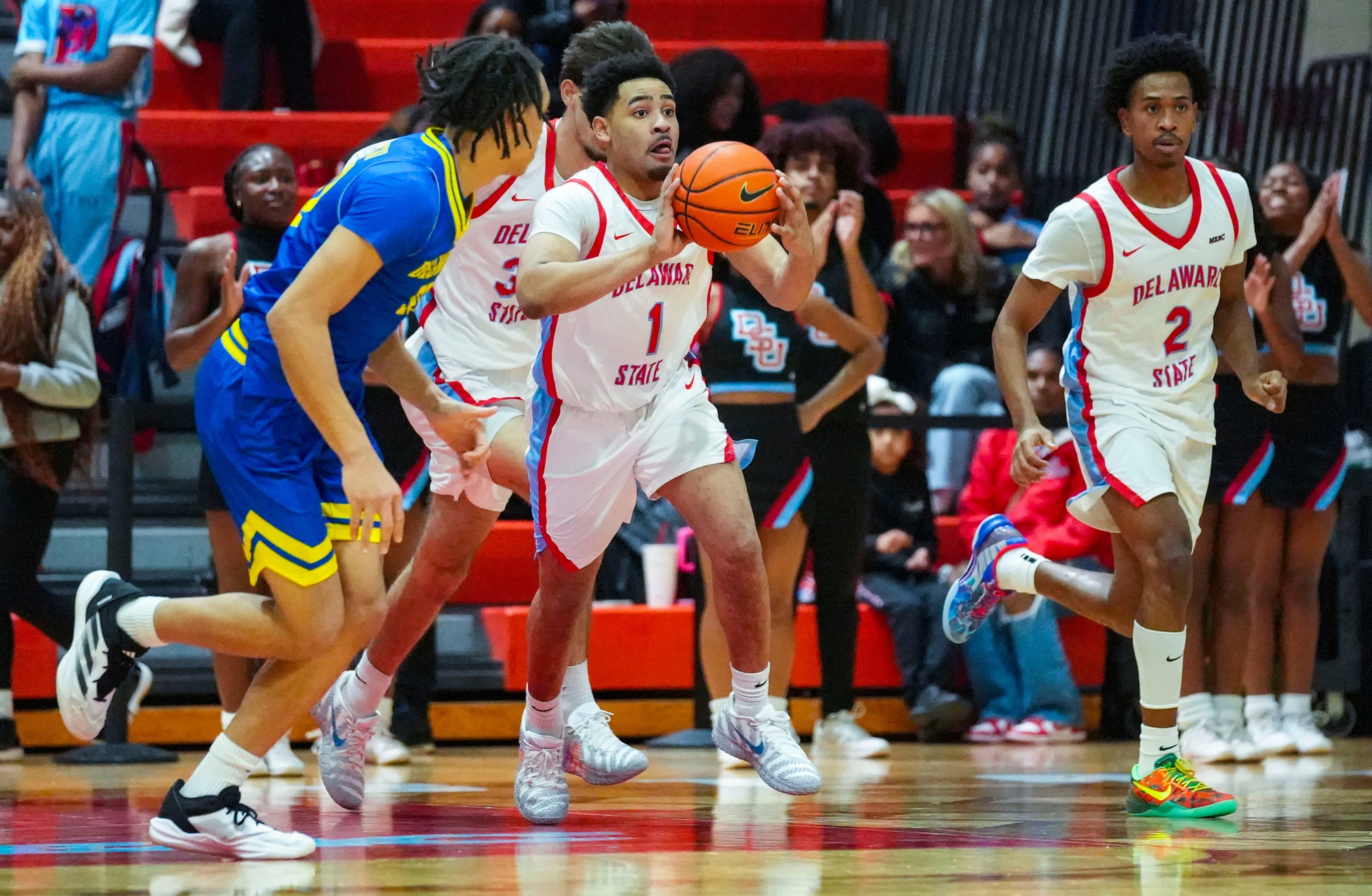 college basketball picks Ponce James Delaware State Hornets predictions best bet odds