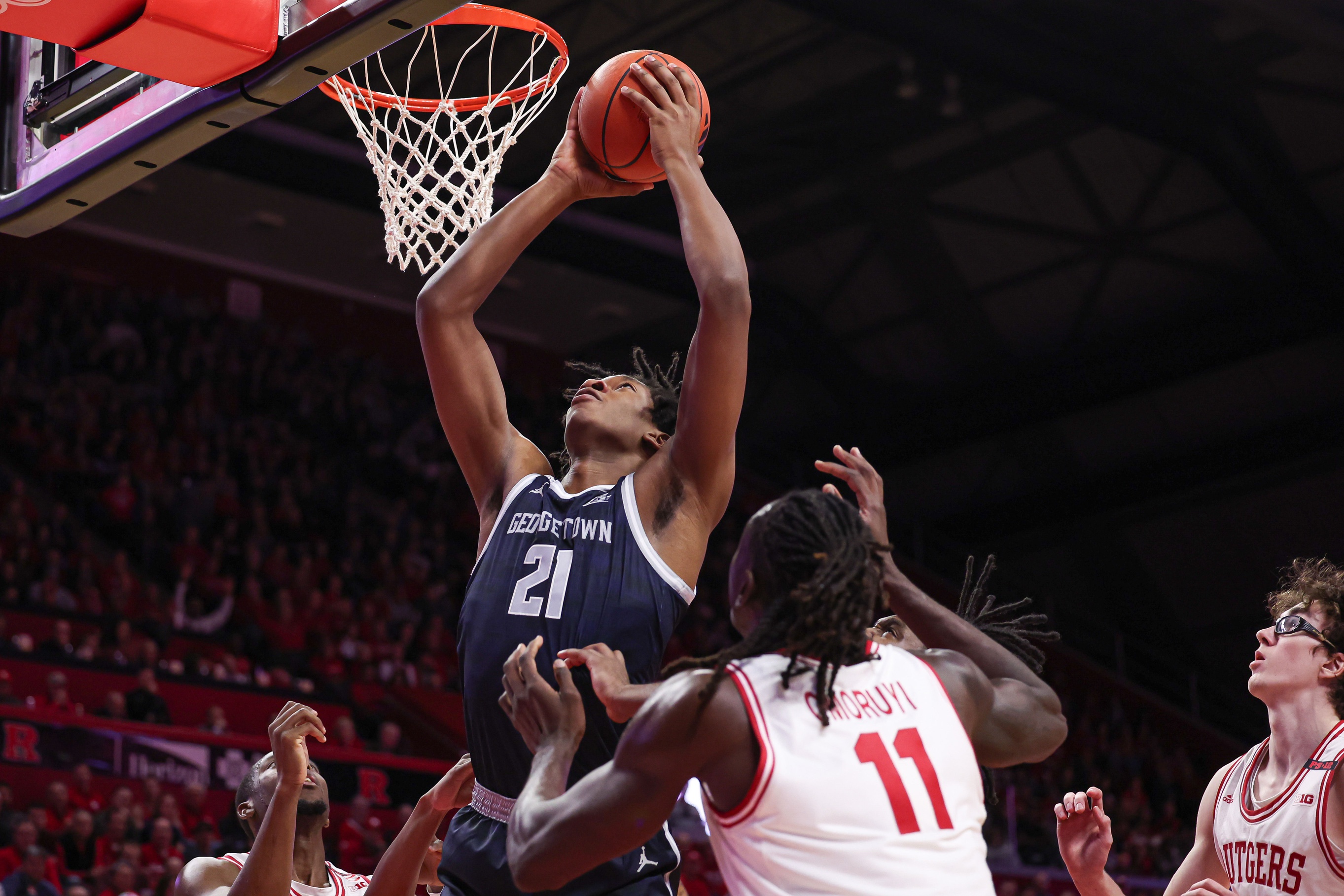 college basketball picks Ryan Mutombo Georgetown Hoyas predictions best bet odds