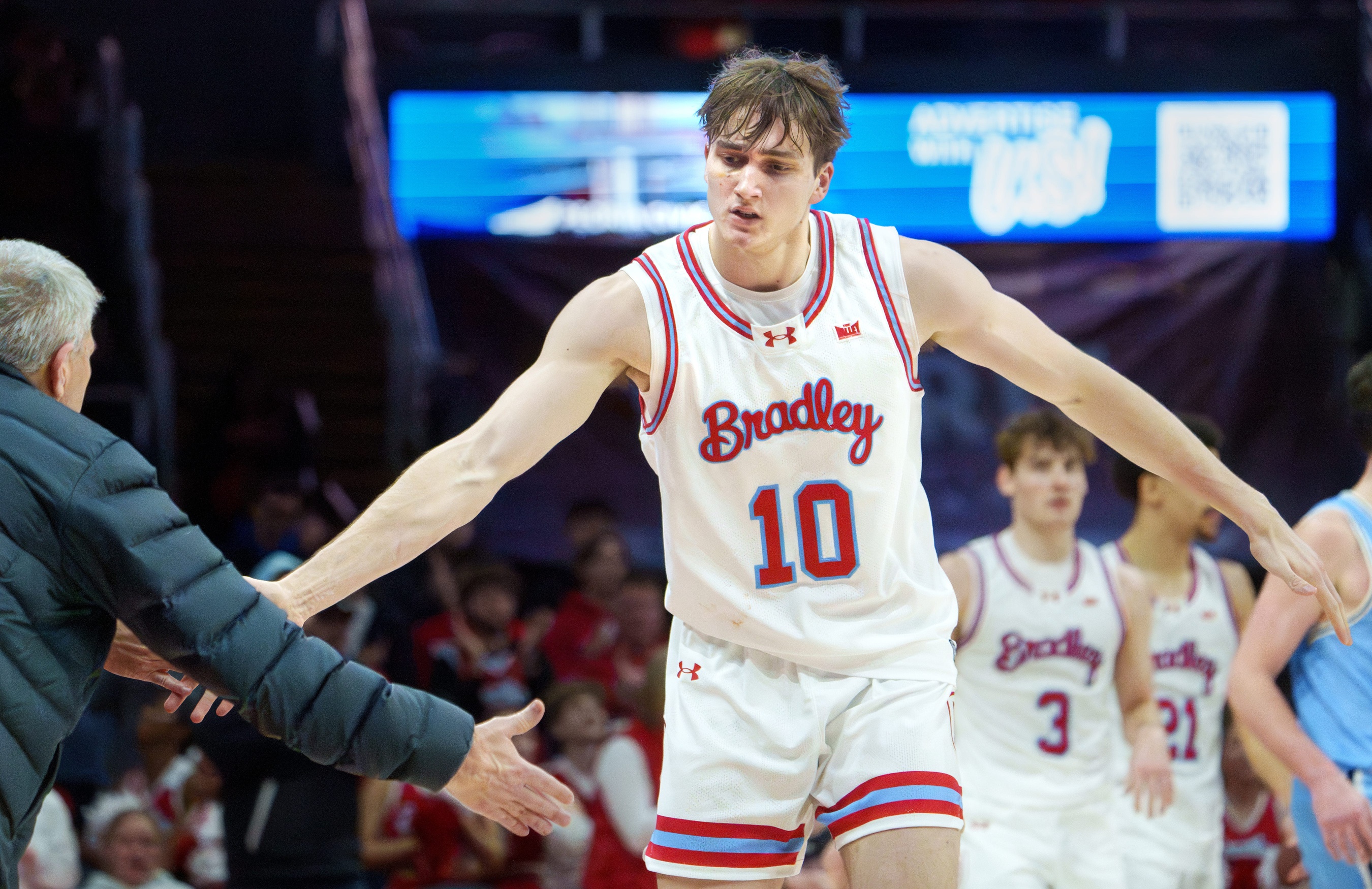 college basketball picks Timoty van der Knaap Bradley Braves predictions best bet odds