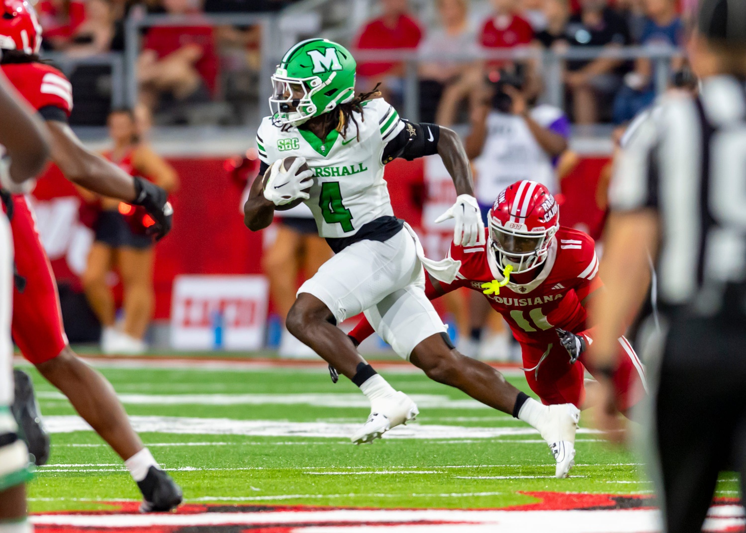 college football picks Demarcus Lacey Marshall Thundering Herd predictions best bet odds