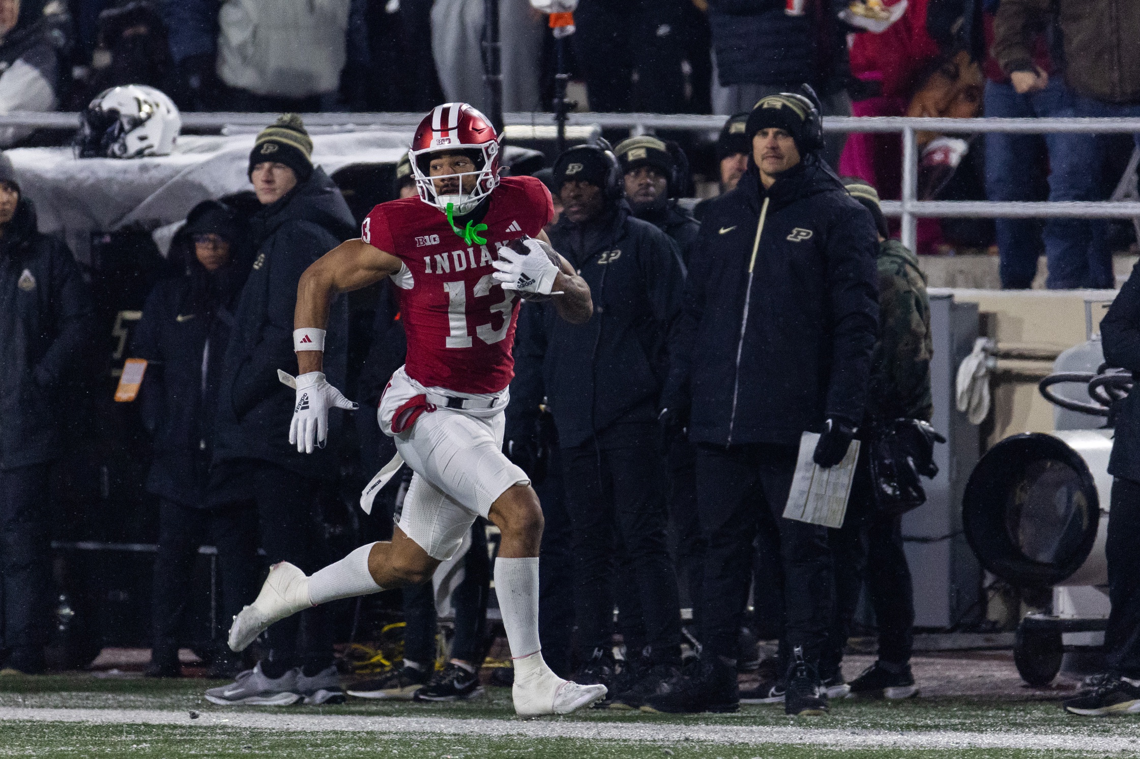 college football picks Elijah Sarratt Indiana Hoosiers predictions best bet odds