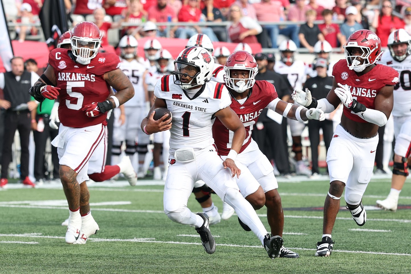 college football picks Jaylen Raynor Arkansas State Red Wolves predictions best bet odds