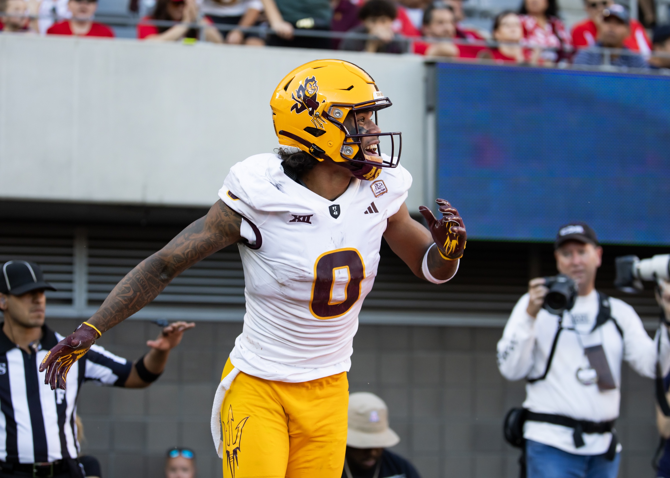 college football picks Jordyn Tyson Arizona State Sun Devils predictions best bet odds