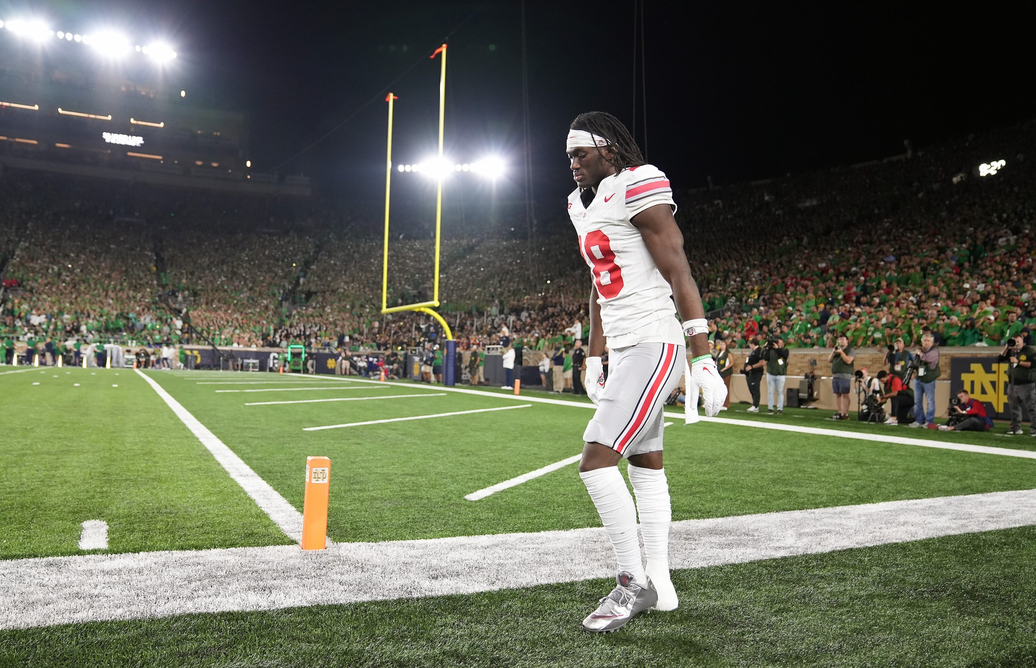 college football picks Marvin Harrison Ohio State Buckeyes predictions best bet odds