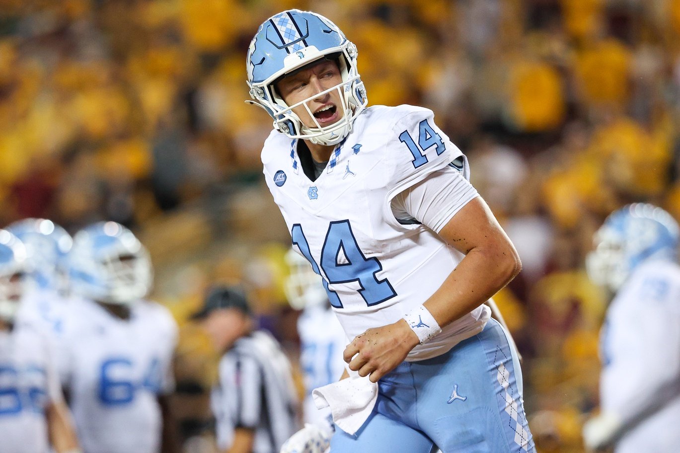 college football picks Max Johnson North Carolina Tar Heels predictions best bet odds