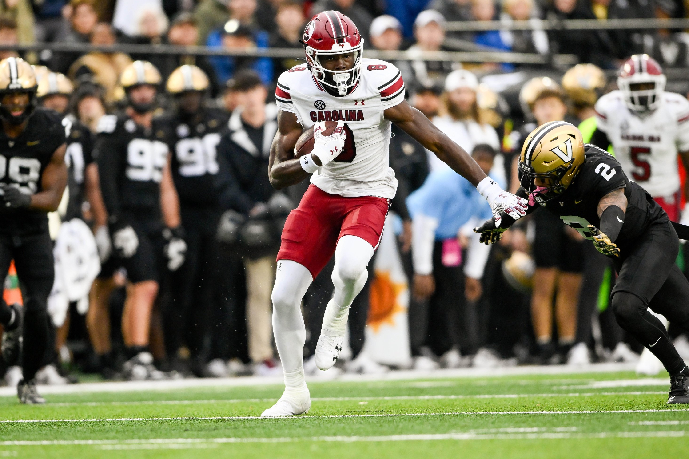 college football picks Nyck Harbor South Carolina Gamecocks predictions best bet odds