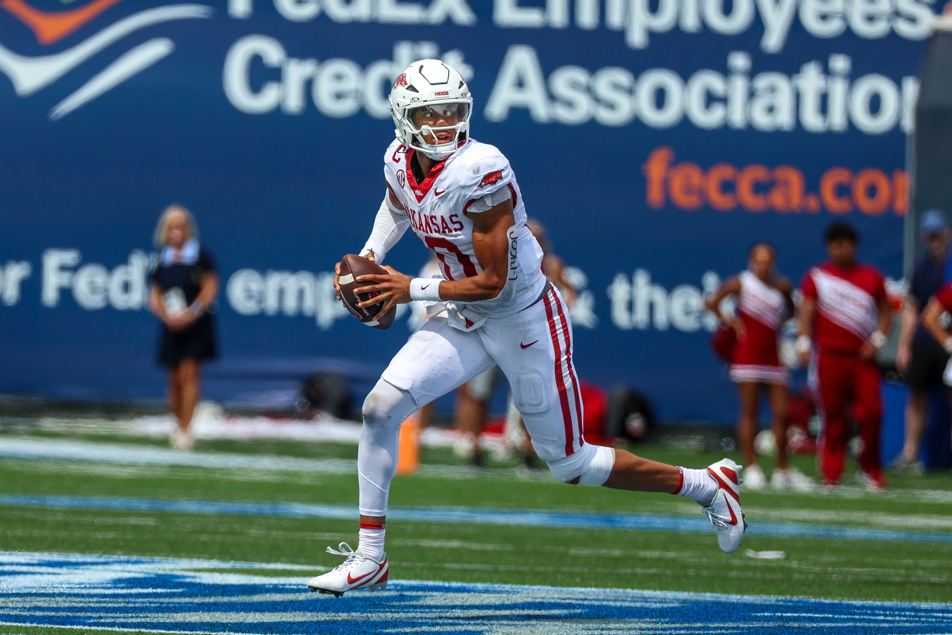 college football picks Taylen Green Arkansas Razorbacks predictions best bet odds