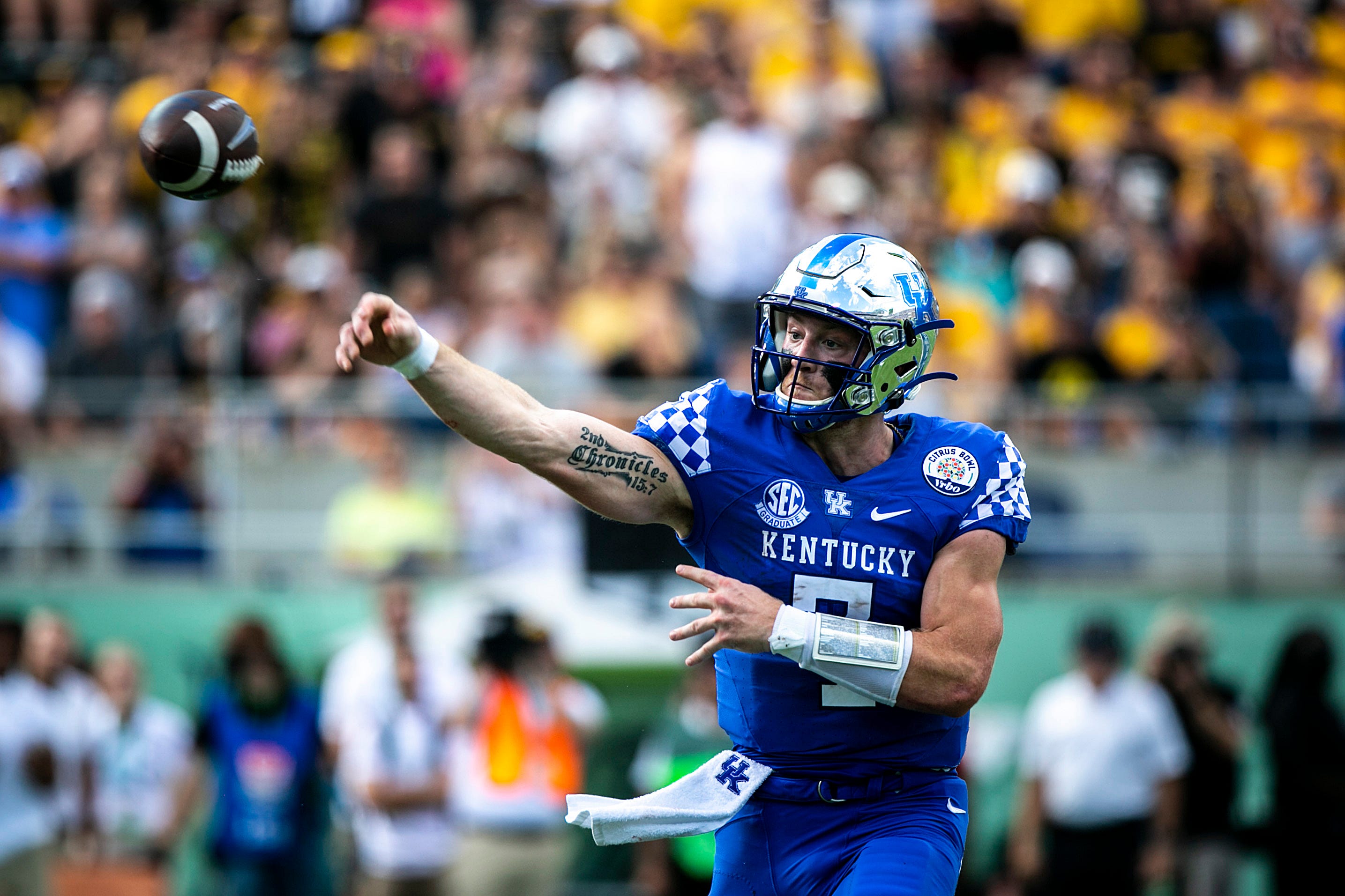 Kentucky Wildcats football predictions Will Levis
