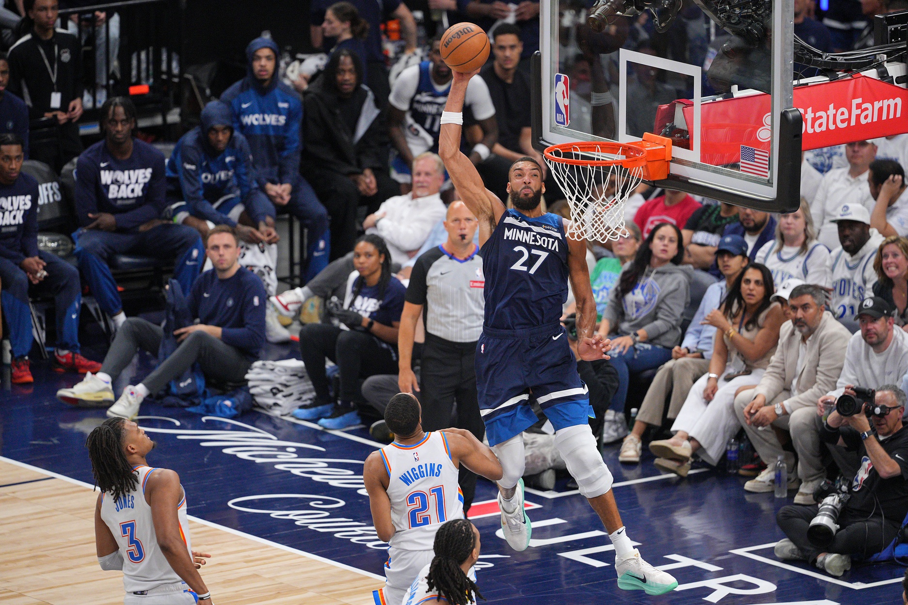 Most overrated NBA centers Rudy Gobert