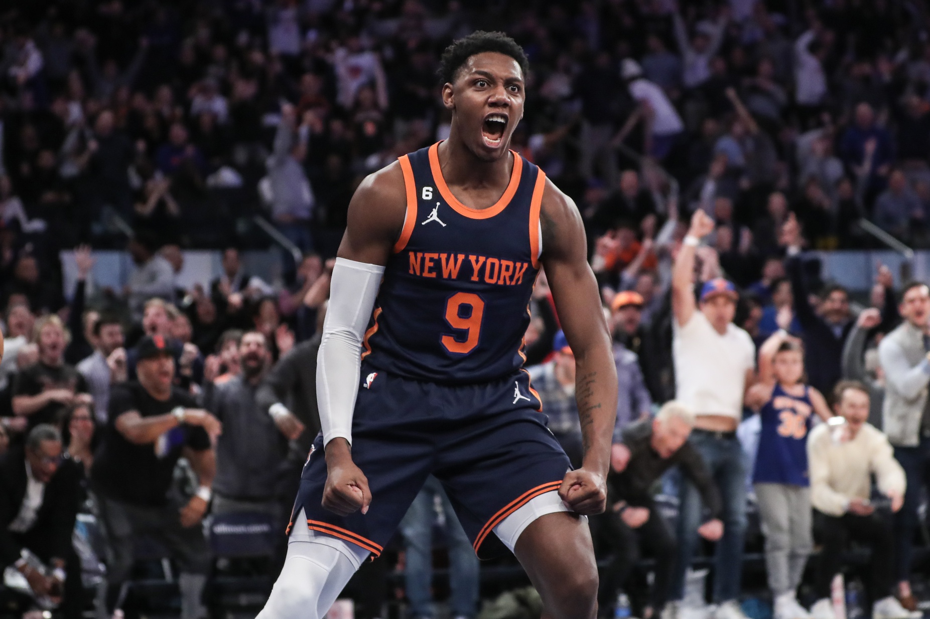 nba picks RJ Barrett New York Knicks predictions best bet odds