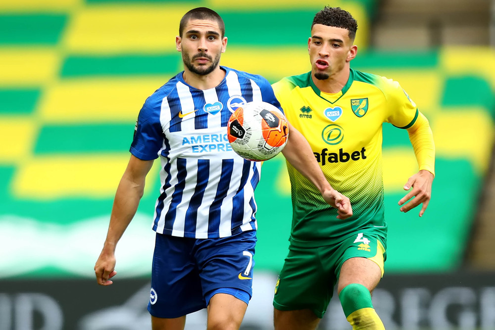 Neal Maupay Brighton and Hove