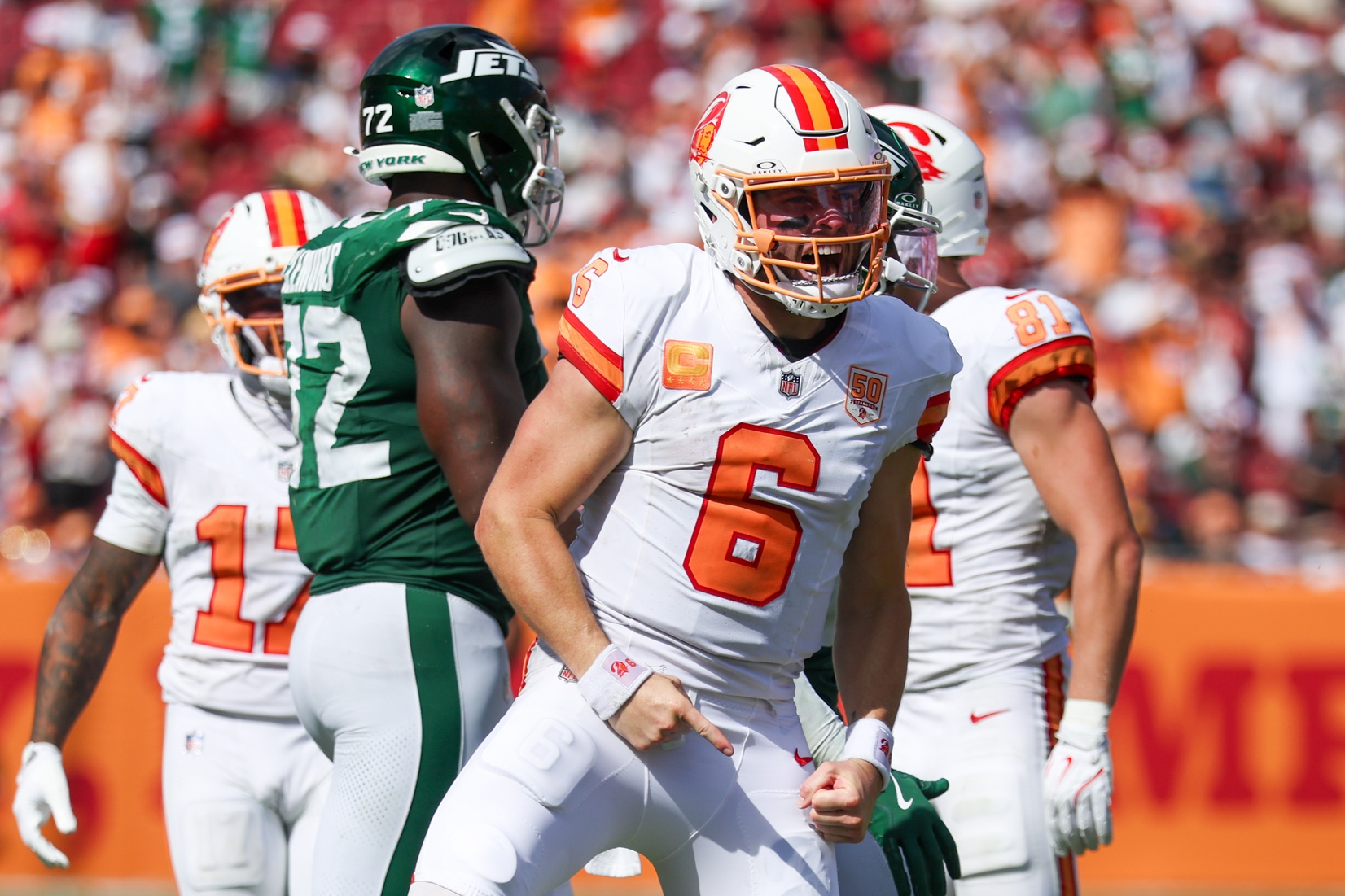 NFL office pool picks Week 4 Baker Mayfield Tampa Bay Buccaneers