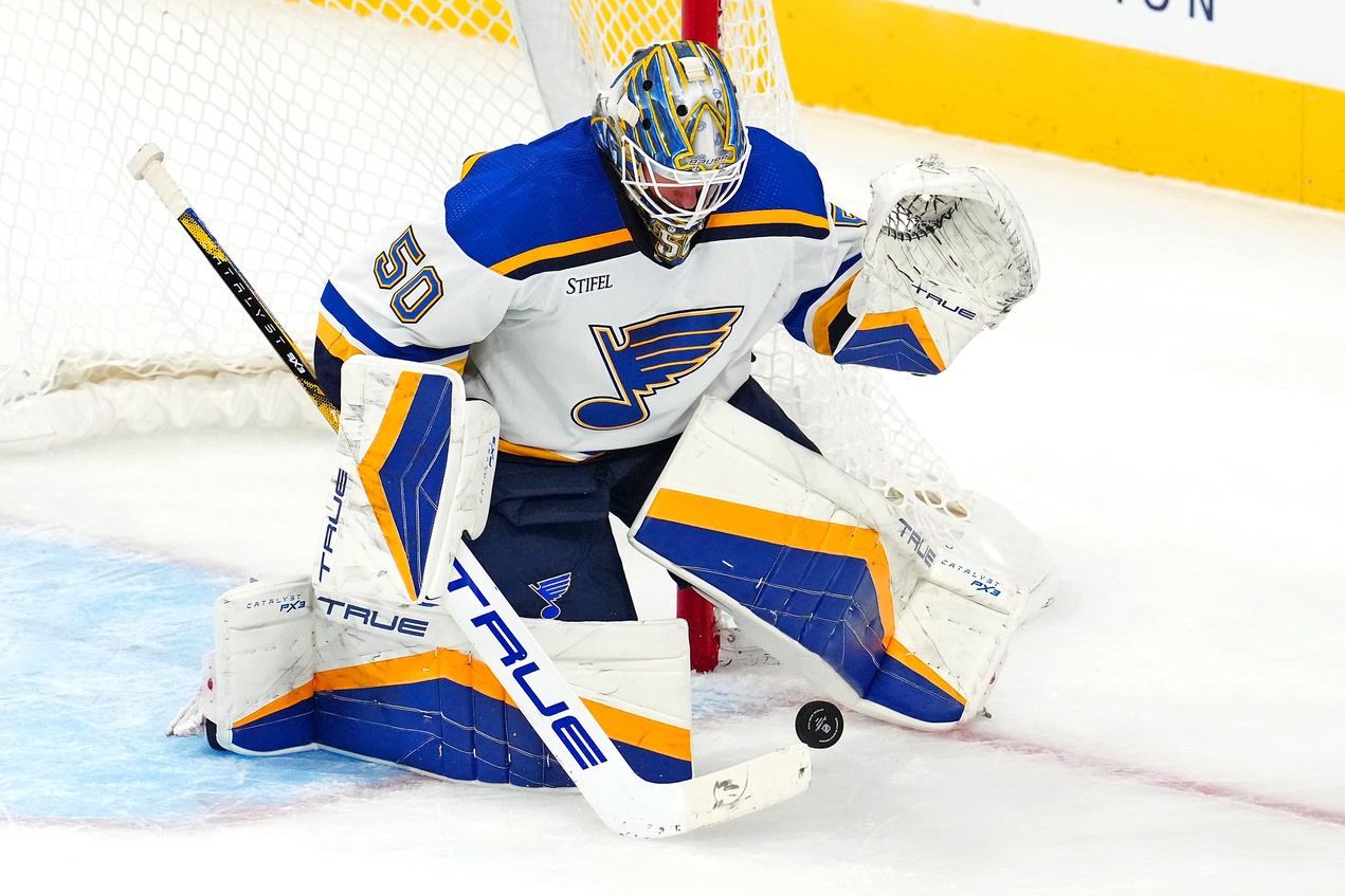 nhl picks Jordan Binnington St. Louis Blues nhl picks predictions best bet odds