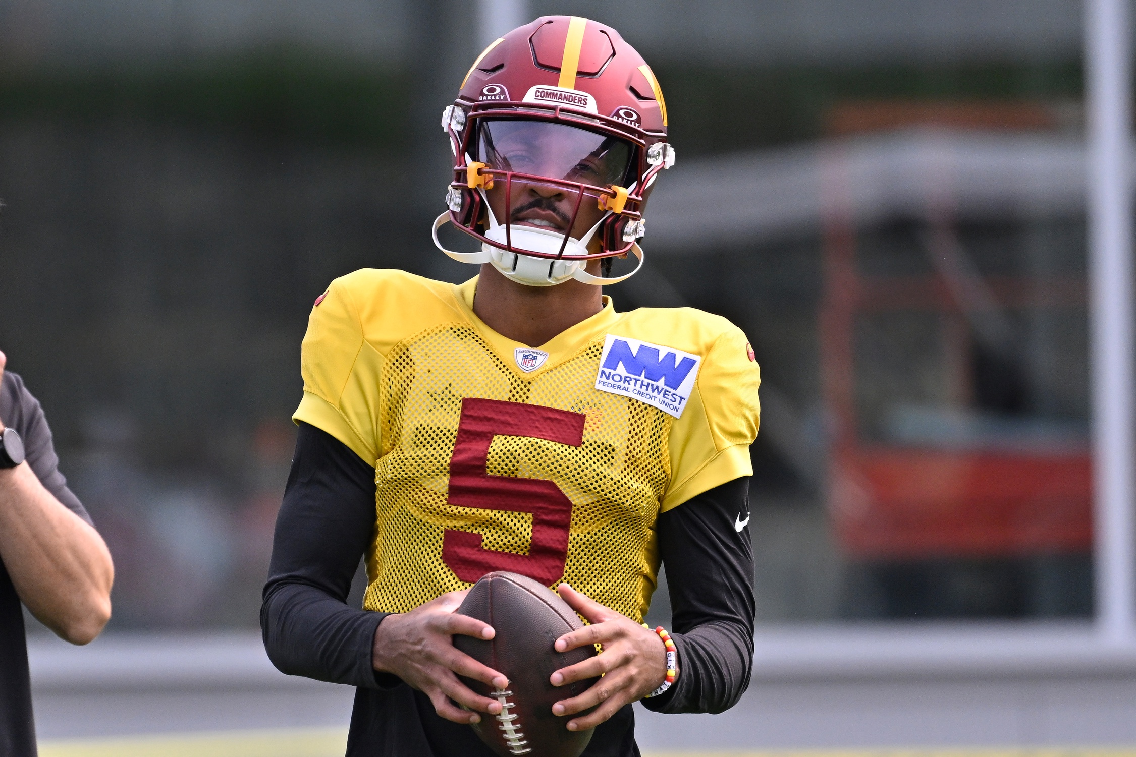 Washington Commanders season win total picks Jayden Daniels