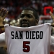 San Diego State Aztecs center Brian Carlwell