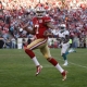 San Francisco 49ers' starting quarterback Colin Kaepernick