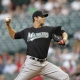 Florida Marlins starting pitcher Josh Johnson