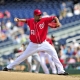 Washington Nationals pitcher Livan Hernandez