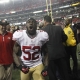 San Francisco 49ers' Patrick Willis