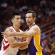 Steve Nash of the Los Angeles Lakers
