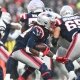 Betting the Super Bowl over under Rhamondre Stevenson New England Patriots