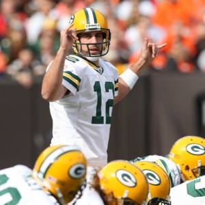 Green Bay Packers quarterback Aaron Rodgers