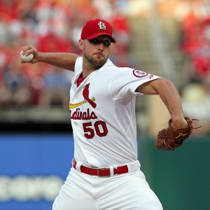 St. Louis Cardinals starting pitcher Adam Wainwright