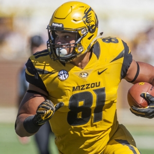 Missouri Tigers tight end Albert Okwuegbunam