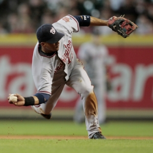 Washington Nationals shortstop Alberto Gonzalez.