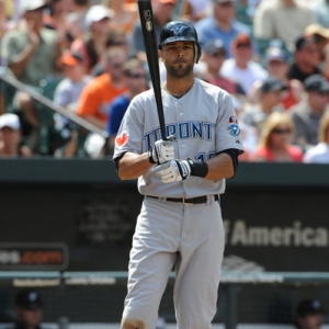 Toronto Blue Jays right fielder Alex Rios.