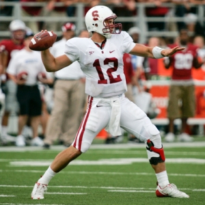 Stanford Cardinal quarterback Andrew Luck.
