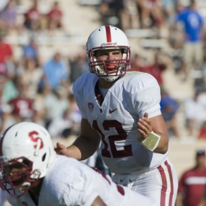 Stanford senior quarterback Andrew Luck