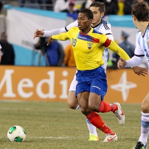Ecuador midfielder Antonio Valencia