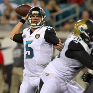 Blake Bortles of the Jacksonville Jaguars