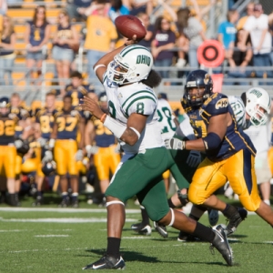 Ohio Bobcats quarterback Boo Jackson