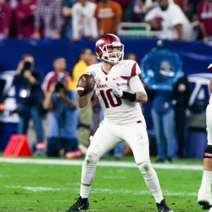 Arkansas Razorbacks quarterback Brandon Allen