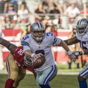 Dallas Cowboys quarterback Brandon Weeden