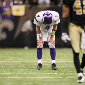 Minnesota Vikings quarterback Brett Favre