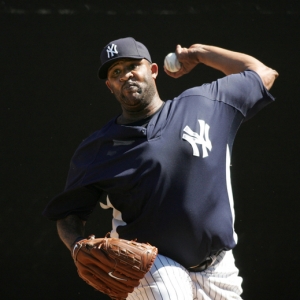 C.C. Sabathia, pitcher for the New York Yankees.