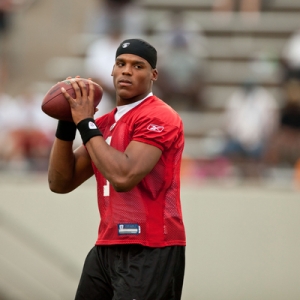 Cam Newton of the Carolina Panthers