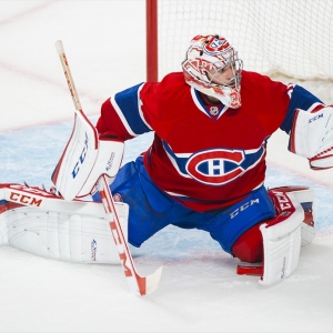 Goaltender Carey Price of the Montreal Canadiens